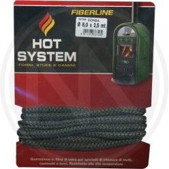 guarnizione tonda per stufa fiberline