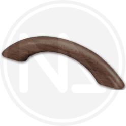 MANIGLIETTA per mobili IN LEGNO NOCE SCURO 4277