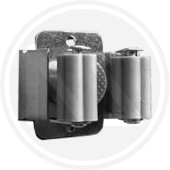 SELF-ADHESIVE STAINLESS STEEL BROOM HOLDER