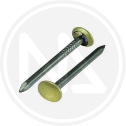 STEEL NAILS BRASS HEAD "one price" MAURER
