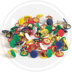 COLORED drawing pins "ONE PRICE" MAURER