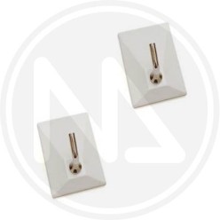 ADHESIVE HOOKS METALGANCI WHITE "ONE PRICE" MAURER