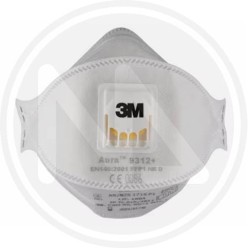 MASCHERINa antipolvere FFP1 CON VALVOLA "aura" 3m