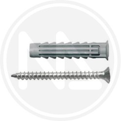 NYLON PLUG WITH SCREW "ONE PRICE" MAURER