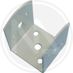 "U" WHITE STEEL SUPPORT FOR BEAMS