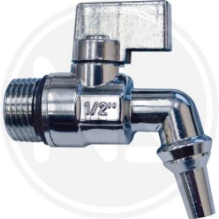 GLOSSY CHROMED TAP FOR OIL DRUM ART. 932