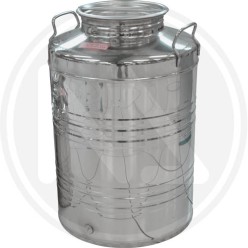 FUSTINO PER OLIO "GRAFFATO" ACCIAIO INOX 18/10