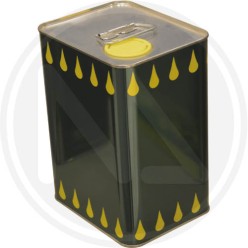 LATTINA PER OLIO RETTANGOLARE CON TAPPO