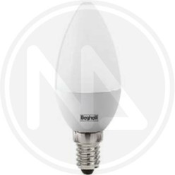 LAMPADA A LED OLIVA OPALE E14 "SAVING" BEGHELLI*