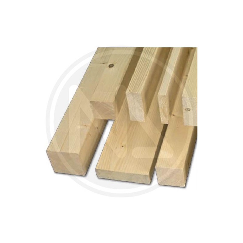 listellO in legno abete grezzo 30 MM