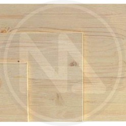 TAVOLA LAMELLARE 60 CM. IN ABETE GREZZO SQUADRATO