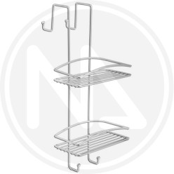 SUPPORTO SPIDER DOPPIO CESTELLO PER DOCCIA