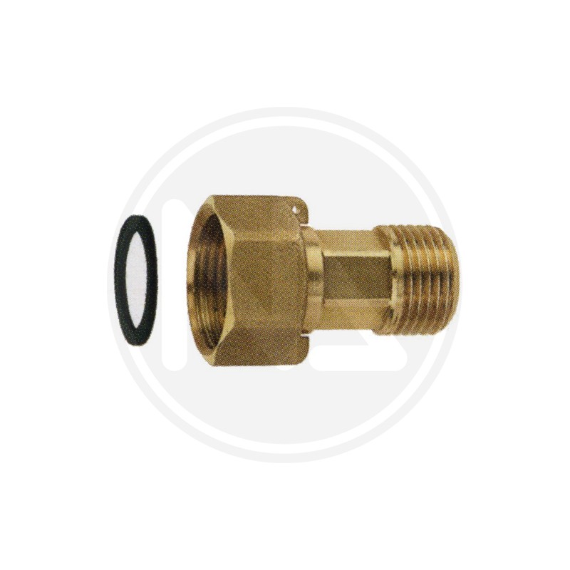 RACCORDO IN OTTONE PER CONTATORE ACQUA art. 96
