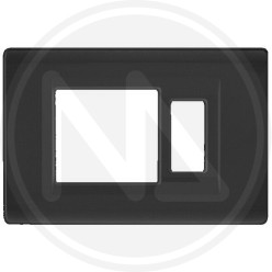 COPRINTERRUTTORE MAGIC IN abs NERO "CLICK"