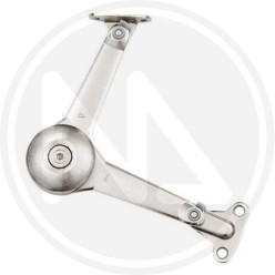 ARTICULATED ARM FOR NICKEL-PLATED FLAP DOORS
