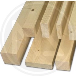 listellO in legno abete grezzo 25 MM