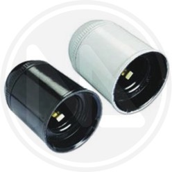 PORTALAMPADA E27 A CAMICIA LISCIA