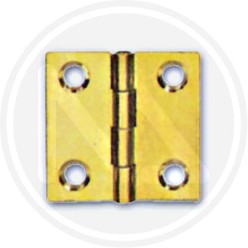 brass hinge with flat wing for furniture