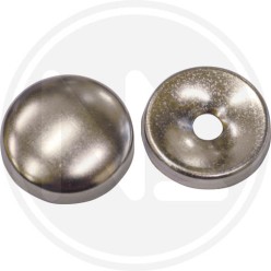 nickel plated screw cover