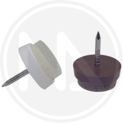 resin rubber tip under chairs with nail