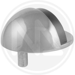 paracolpo FERMAPORTA NICHELATO "MEZZA LUNA"