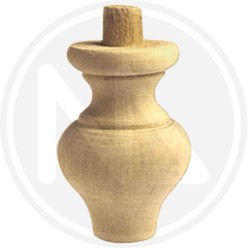 alder onion leg for furniture 030108