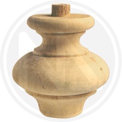 alder onion leg for furniture 030031