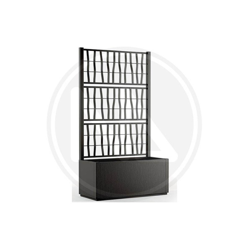 PLANTER WITH ESPALIER "ETHICA" anthracite PLANTER WITH ESPALIER "ETHICA" anthracite
