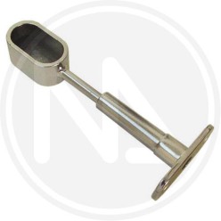 zama alloy oval tube bracket closed for cupboard for ceiling