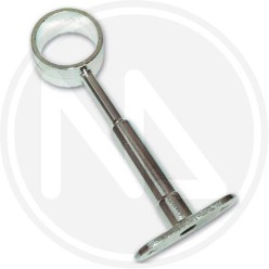 zama alloy round opened tube bracket for cupboard for ceiling