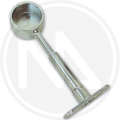 zama alloy round tube bracket closed for cupboard for ceiling