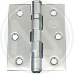 book shaped hinge for door with ball bearing inox