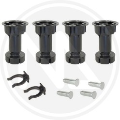 PLASTIC ADJUSTABLE FEET