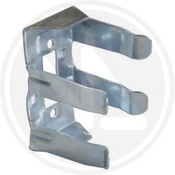 GANCIO IN FERRO ZINCATO PER PIEDINO