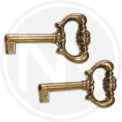 CHIAVI PER MOBILI in ottone lucido 80251