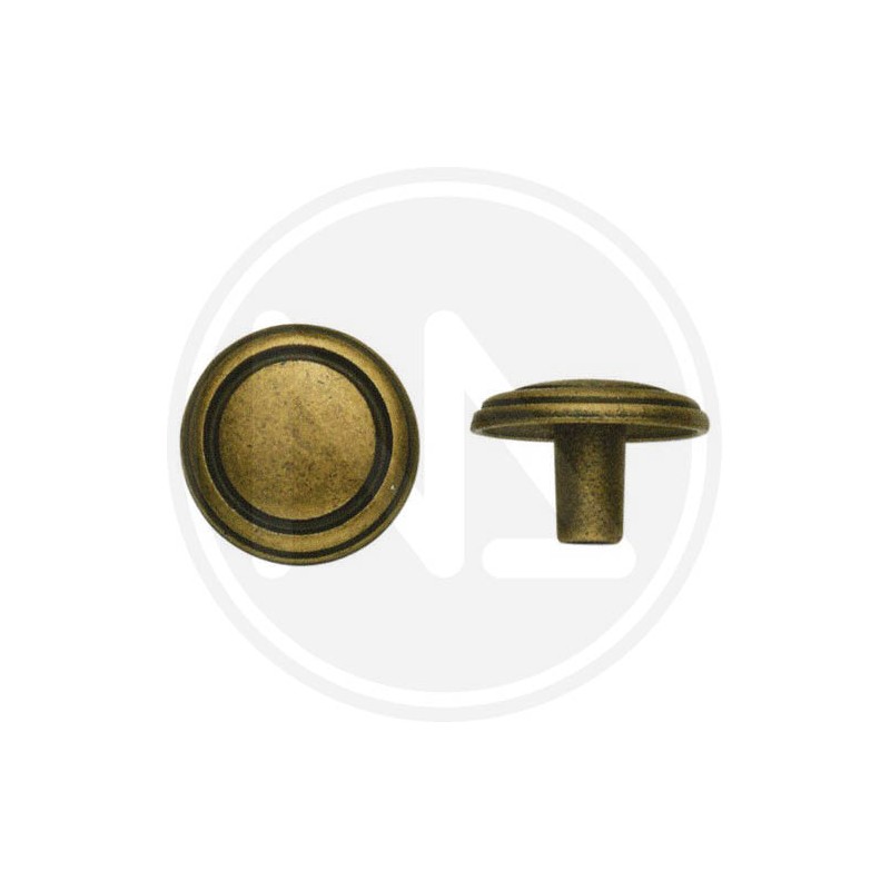 POMOLO per mobili OTTONE ANTICO 24210z
