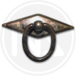 ANTIQUE BRASS furniture handle 12714