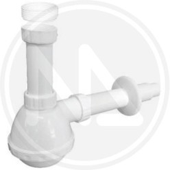 SIMPLE TYPE 1-WAY SINK FLASK SIPHON