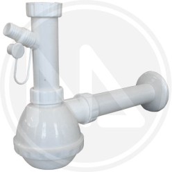 1-WAY FLASK SIPHON SIPHON WITH WASHING MACHINE CONNECTION