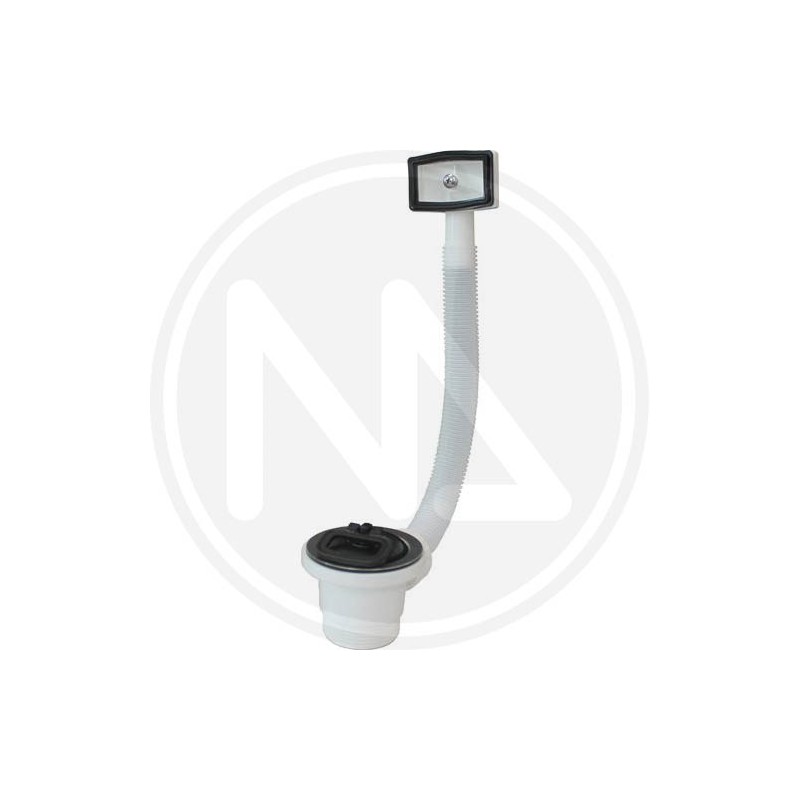 PILETTA PER LAVELLO Ø 70 mm. con tubo collegamento