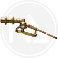 float valve with round bar