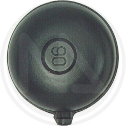 ball for float valve with revolving plug