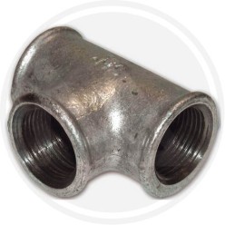 cast iron t connection f-f-f