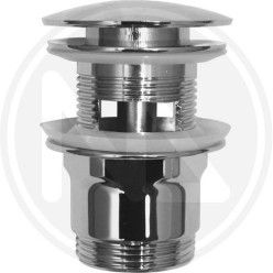 DRAIN VALVE CLICK CLACK BIG PLUG WITH OVERFLOW