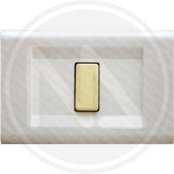 WHITE abs MAGIC switch cover "CLICK" FEB