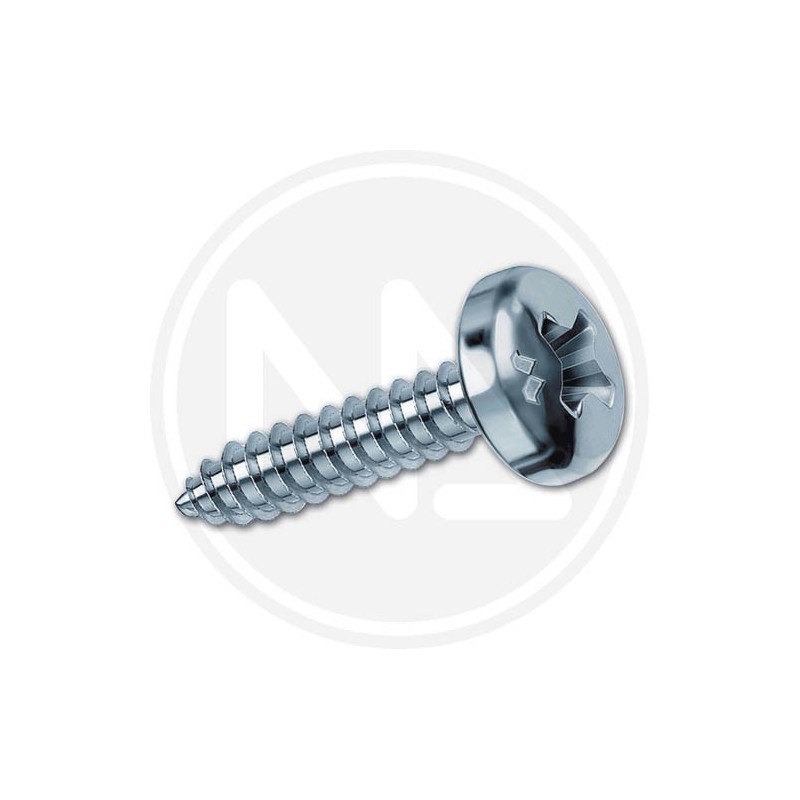 ZINCPLATED SFTAPPING  metal screws CR CHEESE HEAD 5,5 MM