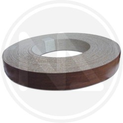 pre-glued melamine border for shelves DARK WALNUT