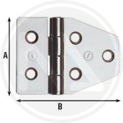 CERNIERA PER ARREDAMENTI NAUTICI "852 IN" INOX