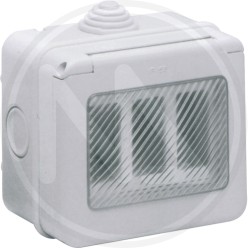 outdoor box with window 3T. linea MAGIC