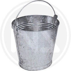 zinc metal pail